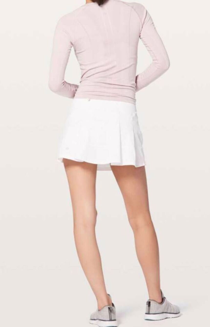 LULULEMON ATHLETICA Pace Rival Skirt (Regular) 4-Way Stretch 13' Size 6